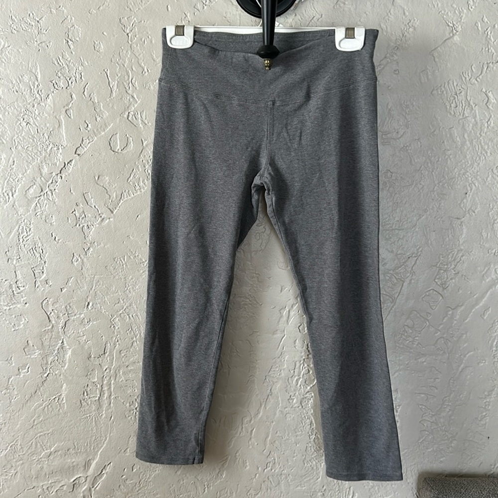 Hard Tail Charcoal Cropped Leggings